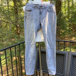 Old Navy skinny rockstar mid-rise gray jeans sz. 6 short